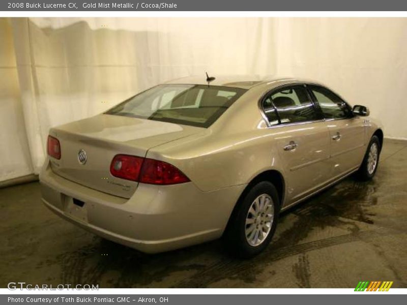 Gold Mist Metallic / Cocoa/Shale 2008 Buick Lucerne CX