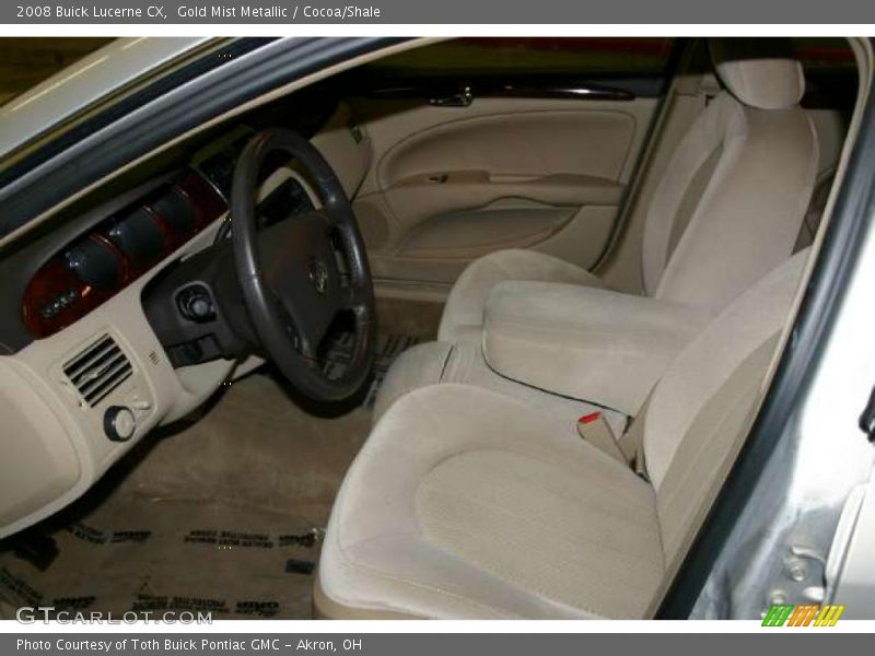  2008 Lucerne CX Cocoa/Shale Interior