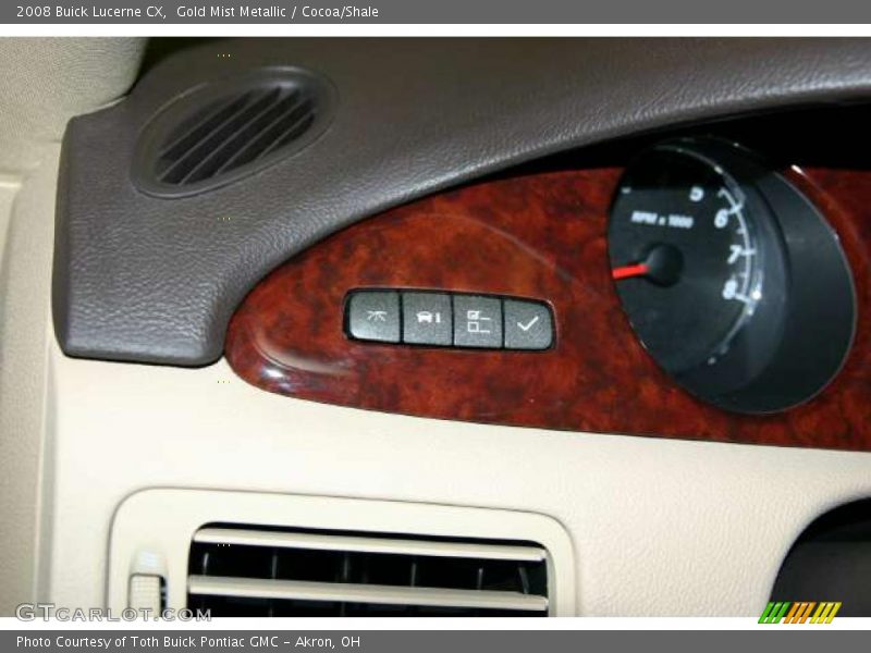 Gold Mist Metallic / Cocoa/Shale 2008 Buick Lucerne CX