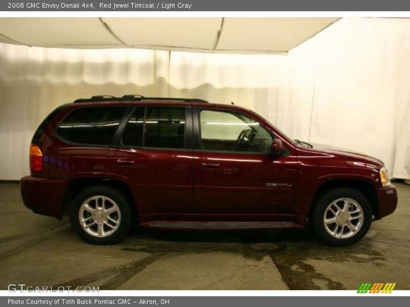 Red Jewel Tintcoat / Light Gray 2008 GMC Envoy Denali 4x4