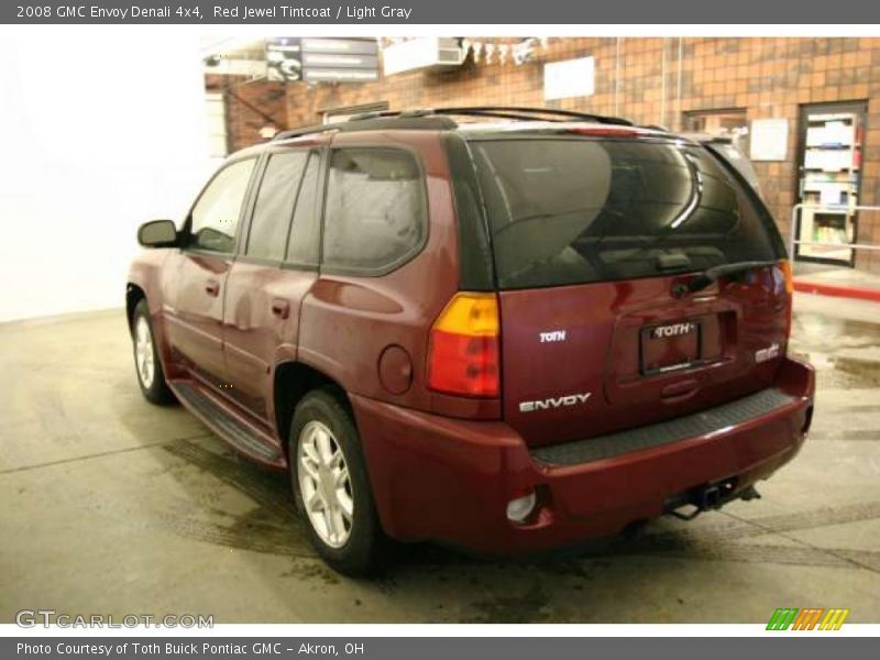 Red Jewel Tintcoat / Light Gray 2008 GMC Envoy Denali 4x4