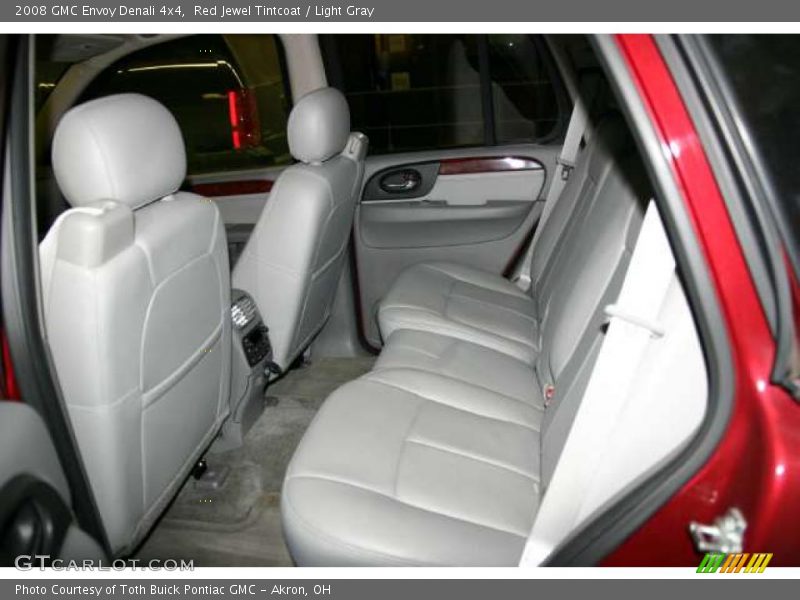 Red Jewel Tintcoat / Light Gray 2008 GMC Envoy Denali 4x4
