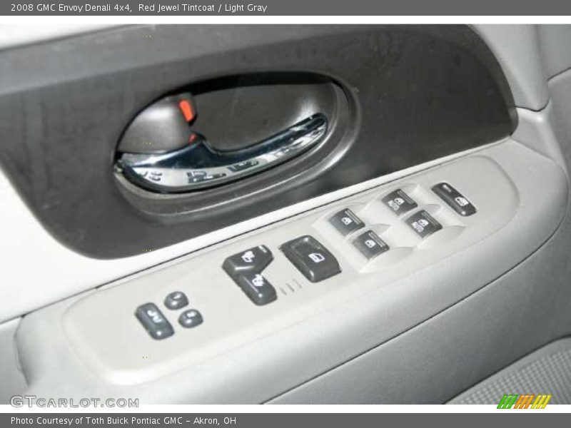 Red Jewel Tintcoat / Light Gray 2008 GMC Envoy Denali 4x4