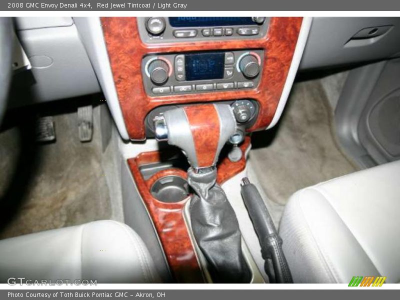 Red Jewel Tintcoat / Light Gray 2008 GMC Envoy Denali 4x4