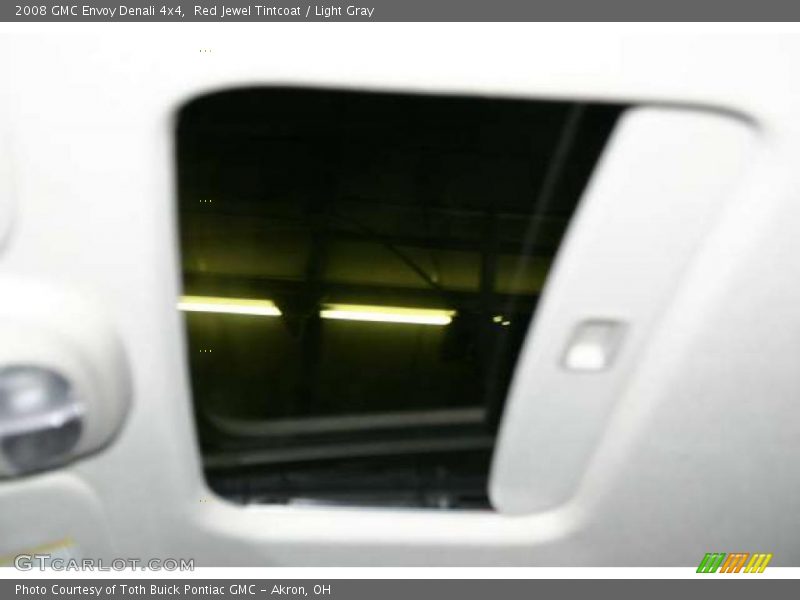 Red Jewel Tintcoat / Light Gray 2008 GMC Envoy Denali 4x4