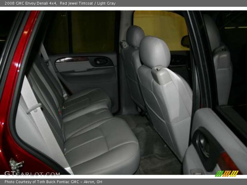 Red Jewel Tintcoat / Light Gray 2008 GMC Envoy Denali 4x4