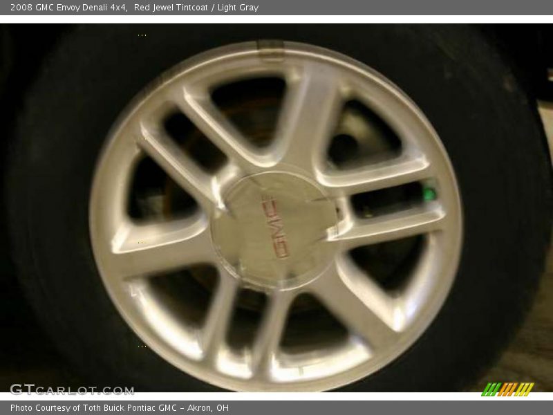 Red Jewel Tintcoat / Light Gray 2008 GMC Envoy Denali 4x4