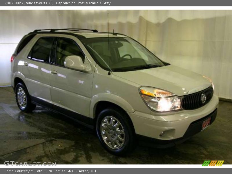 Cappuccino Frost Metallic / Gray 2007 Buick Rendezvous CXL