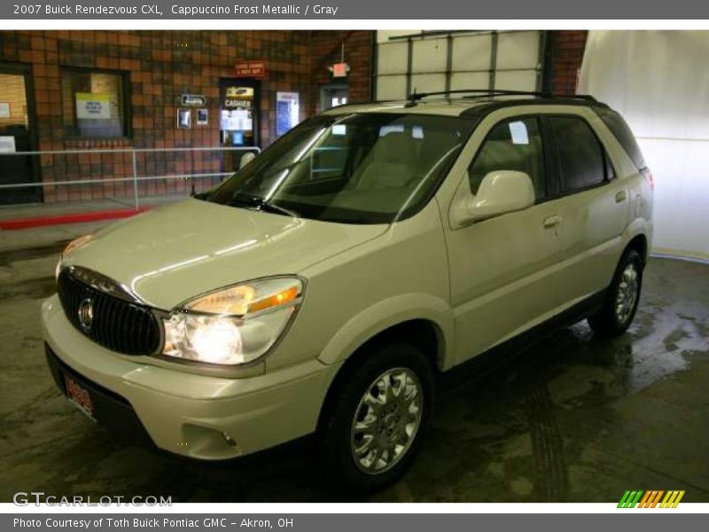 Cappuccino Frost Metallic / Gray 2007 Buick Rendezvous CXL