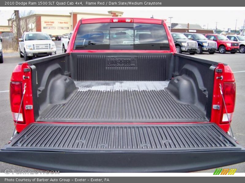 Flame Red / Dark Slate/Medium Graystone 2010 Dodge Ram 1500 SLT Quad Cab 4x4