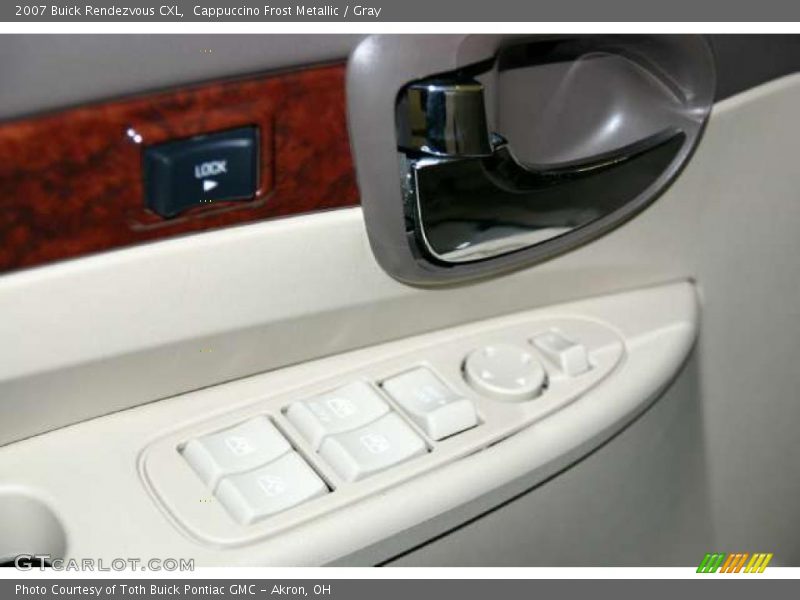 Cappuccino Frost Metallic / Gray 2007 Buick Rendezvous CXL