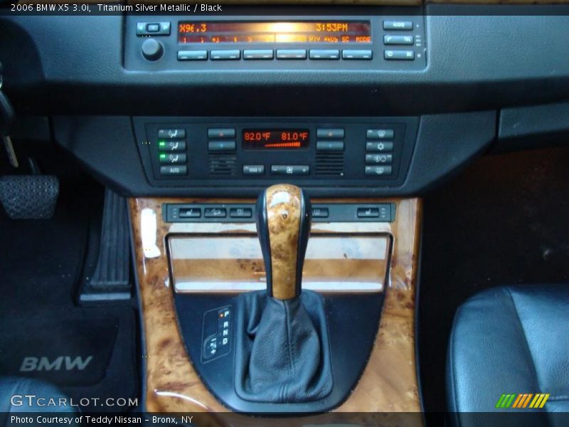 Titanium Silver Metallic / Black 2006 BMW X5 3.0i