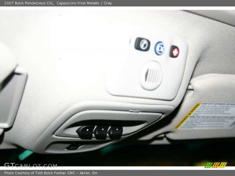 Cappuccino Frost Metallic / Gray 2007 Buick Rendezvous CXL