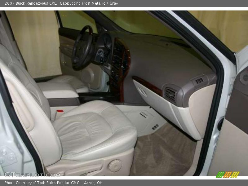 Cappuccino Frost Metallic / Gray 2007 Buick Rendezvous CXL