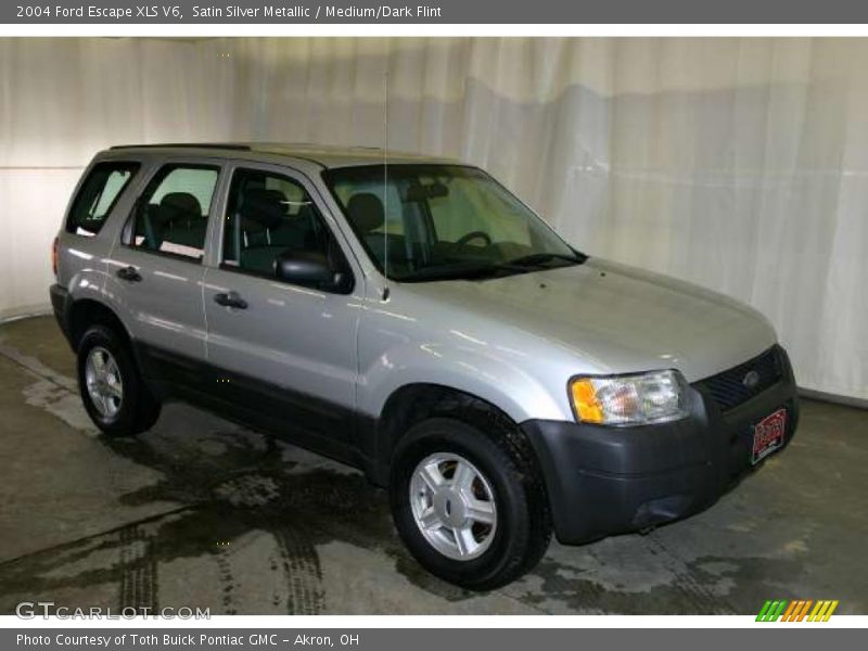 Satin Silver Metallic / Medium/Dark Flint 2004 Ford Escape XLS V6