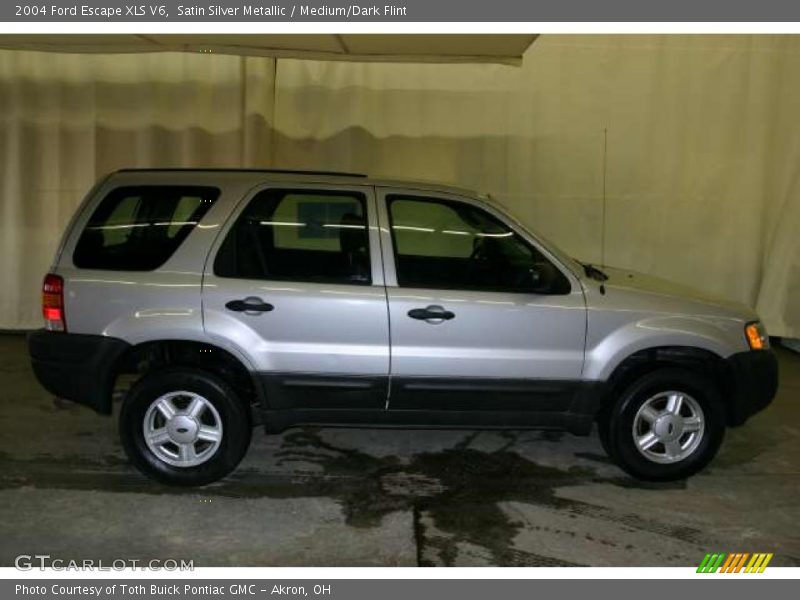 Satin Silver Metallic / Medium/Dark Flint 2004 Ford Escape XLS V6