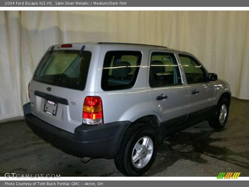 Satin Silver Metallic / Medium/Dark Flint 2004 Ford Escape XLS V6