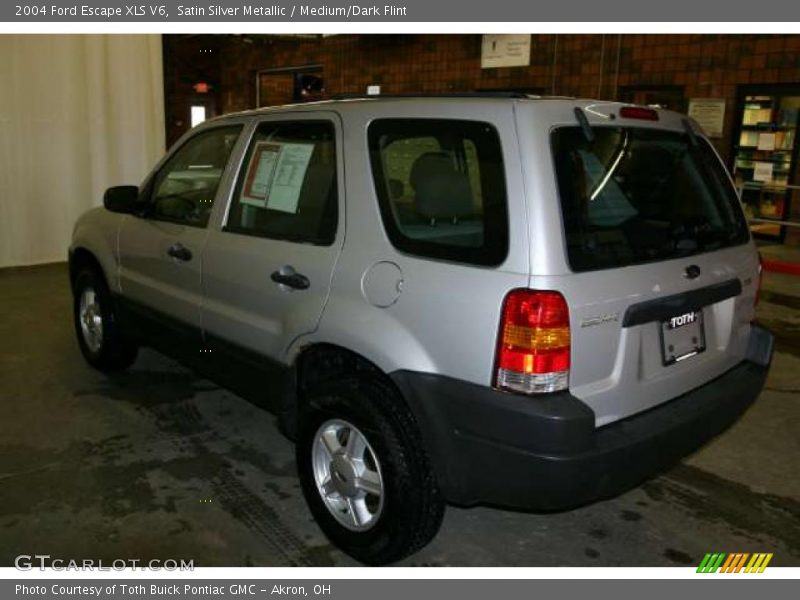 Satin Silver Metallic / Medium/Dark Flint 2004 Ford Escape XLS V6