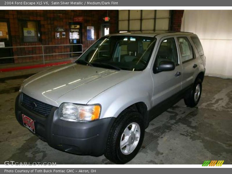 Satin Silver Metallic / Medium/Dark Flint 2004 Ford Escape XLS V6