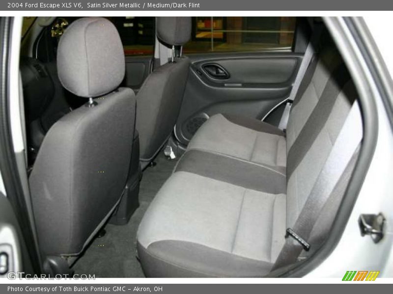 Satin Silver Metallic / Medium/Dark Flint 2004 Ford Escape XLS V6
