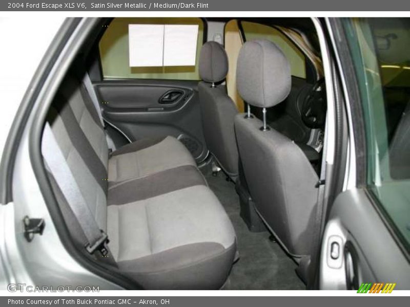 Satin Silver Metallic / Medium/Dark Flint 2004 Ford Escape XLS V6