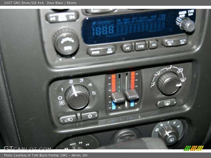 Onyx Black / Ebony 2007 GMC Envoy SLE 4x4