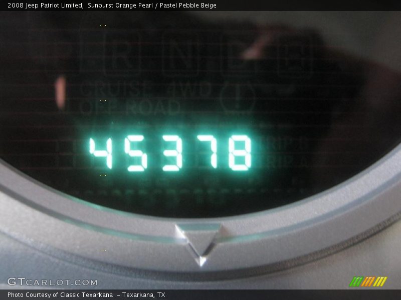 Sunburst Orange Pearl / Pastel Pebble Beige 2008 Jeep Patriot Limited