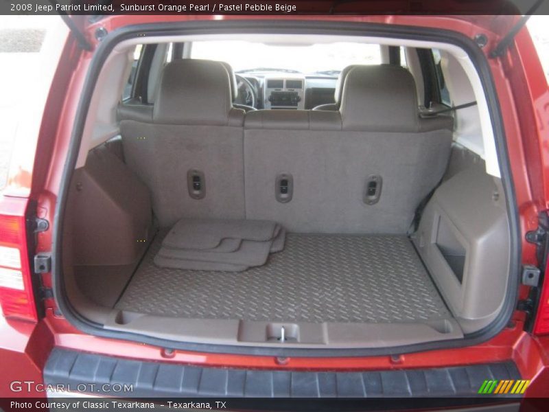 Sunburst Orange Pearl / Pastel Pebble Beige 2008 Jeep Patriot Limited