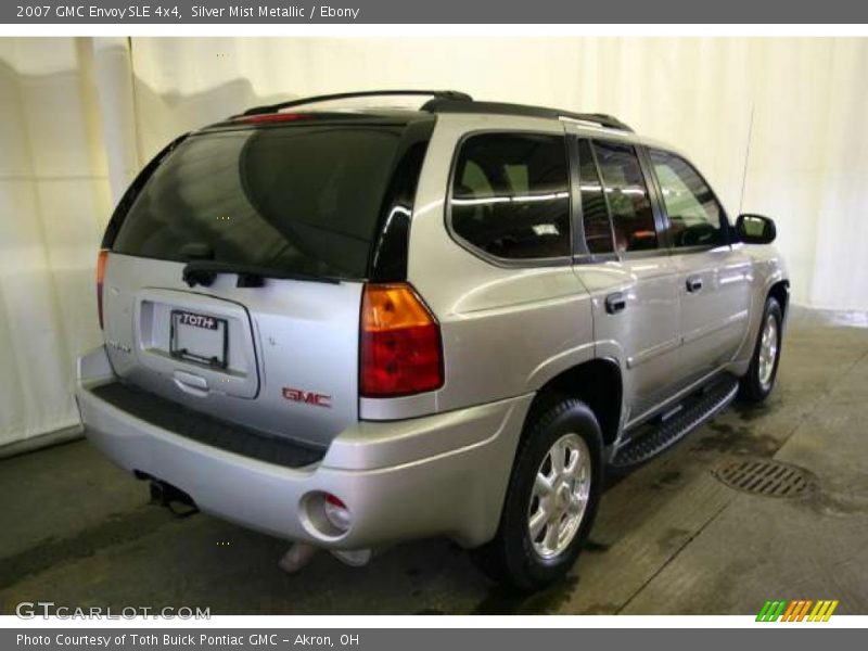 Silver Mist Metallic / Ebony 2007 GMC Envoy SLE 4x4