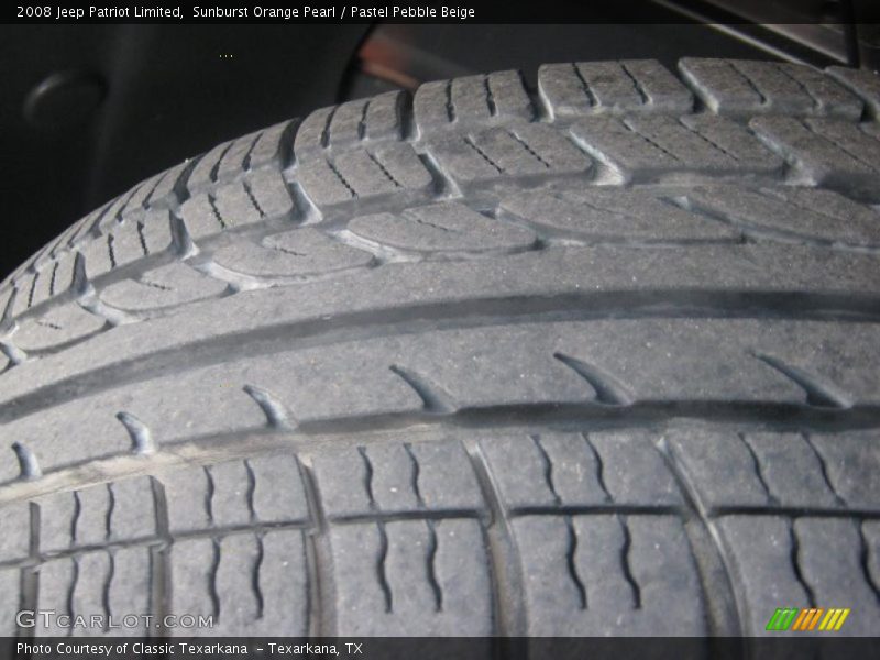 Sunburst Orange Pearl / Pastel Pebble Beige 2008 Jeep Patriot Limited