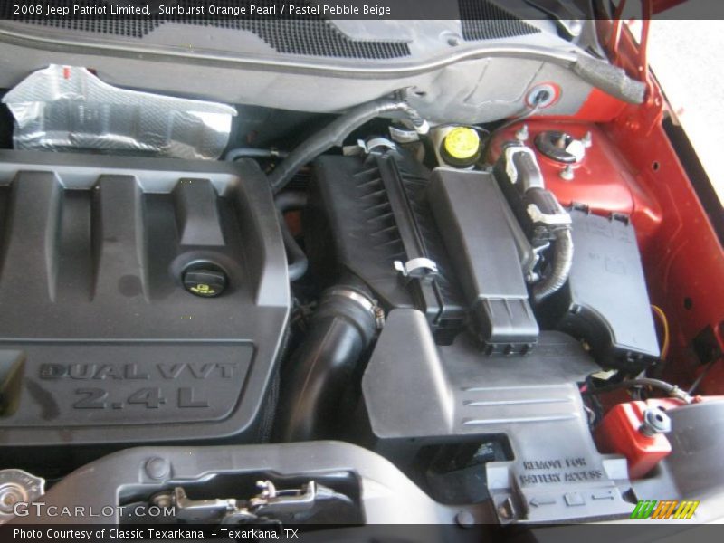 Sunburst Orange Pearl / Pastel Pebble Beige 2008 Jeep Patriot Limited