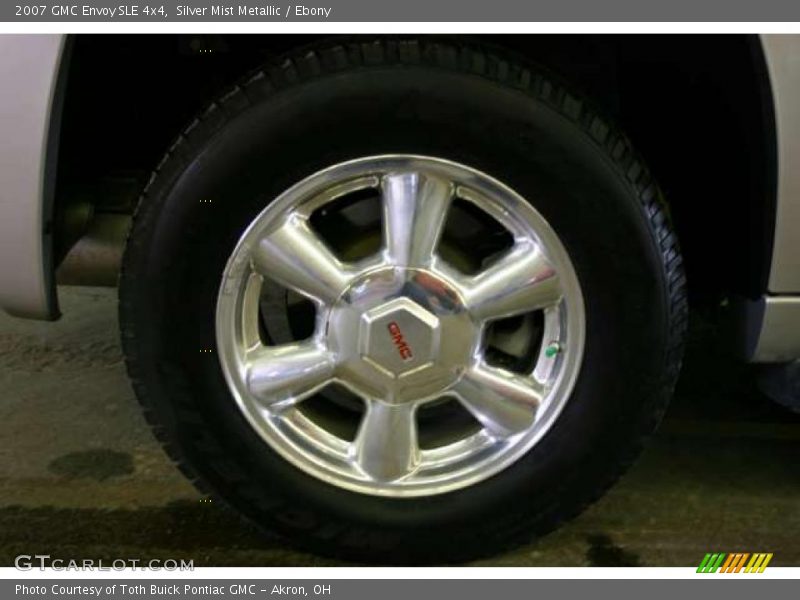 Silver Mist Metallic / Ebony 2007 GMC Envoy SLE 4x4
