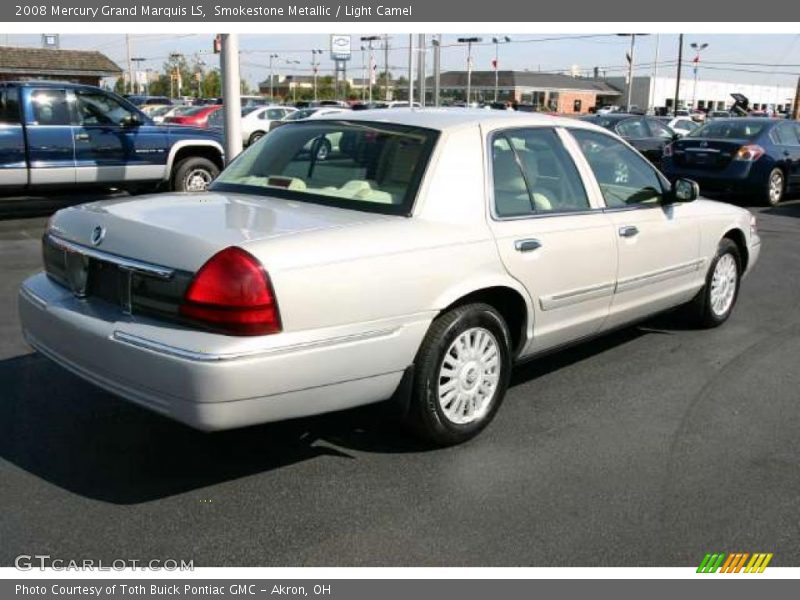 Smokestone Metallic / Light Camel 2008 Mercury Grand Marquis LS