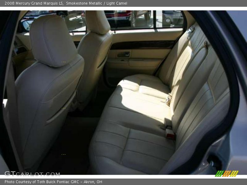 Smokestone Metallic / Light Camel 2008 Mercury Grand Marquis LS