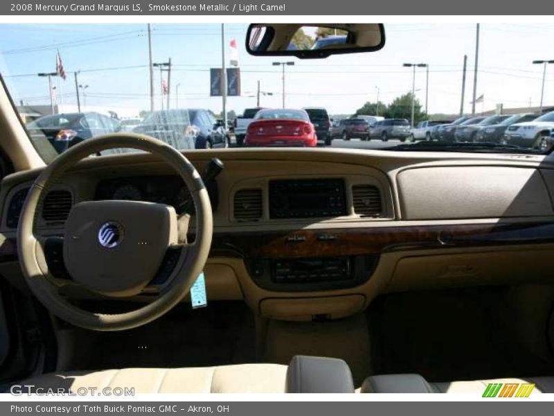 Smokestone Metallic / Light Camel 2008 Mercury Grand Marquis LS