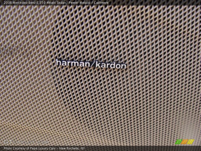 Pewter Metallic / Cashmere 2008 Mercedes-Benz E 350 4Matic Sedan