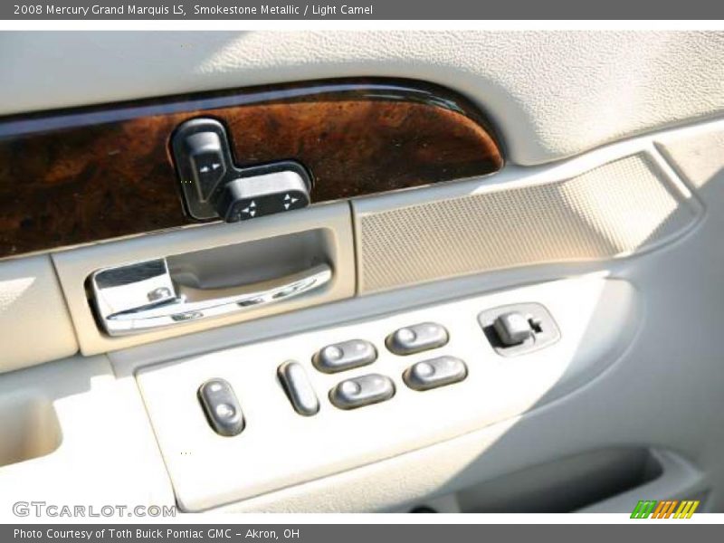 Smokestone Metallic / Light Camel 2008 Mercury Grand Marquis LS