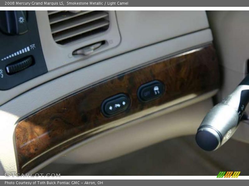 Smokestone Metallic / Light Camel 2008 Mercury Grand Marquis LS