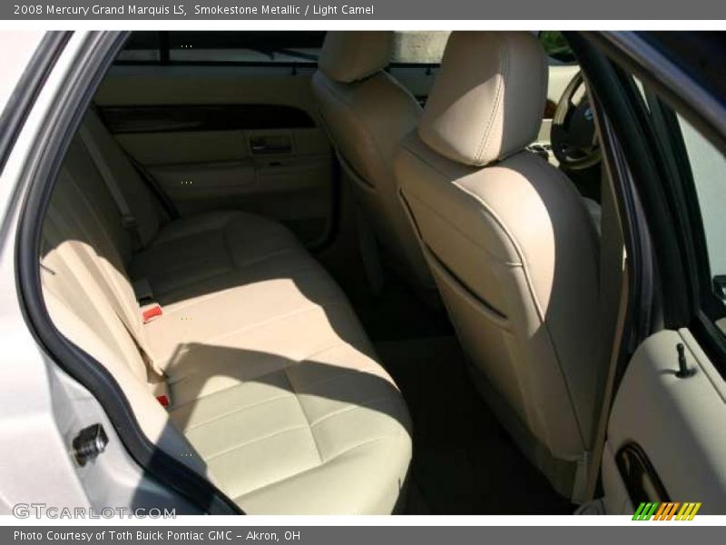 Smokestone Metallic / Light Camel 2008 Mercury Grand Marquis LS