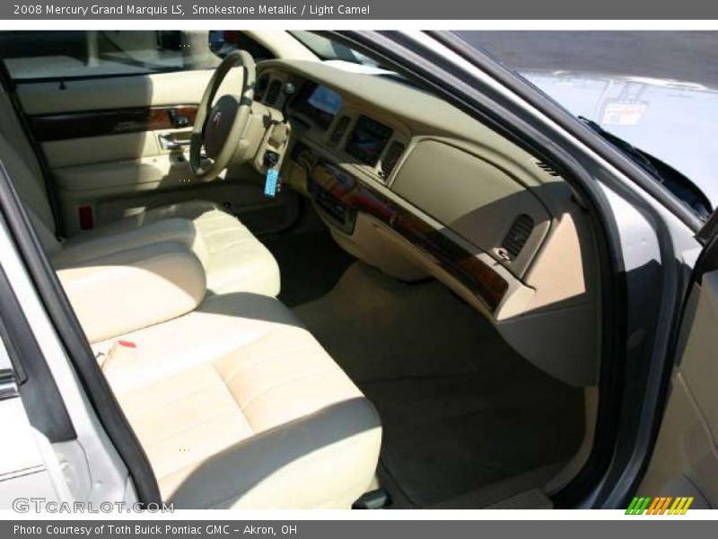 Smokestone Metallic / Light Camel 2008 Mercury Grand Marquis LS
