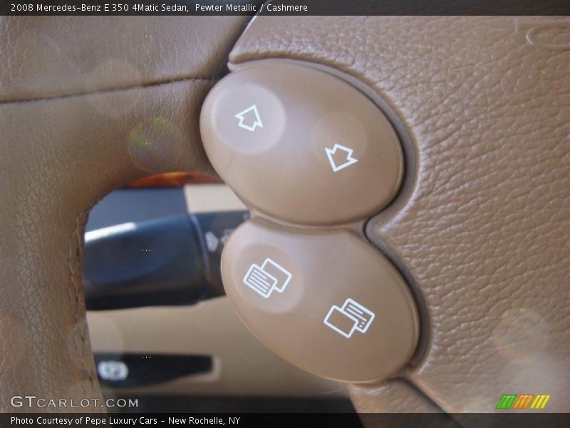 Pewter Metallic / Cashmere 2008 Mercedes-Benz E 350 4Matic Sedan
