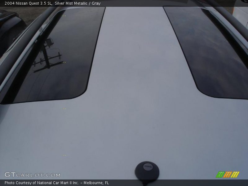 Sunroof of 2004 Quest 3.5 SL