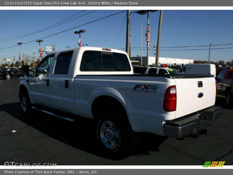 Oxford White / Medium Stone 2010 Ford F350 Super Duty FX4 Crew Cab 4x4