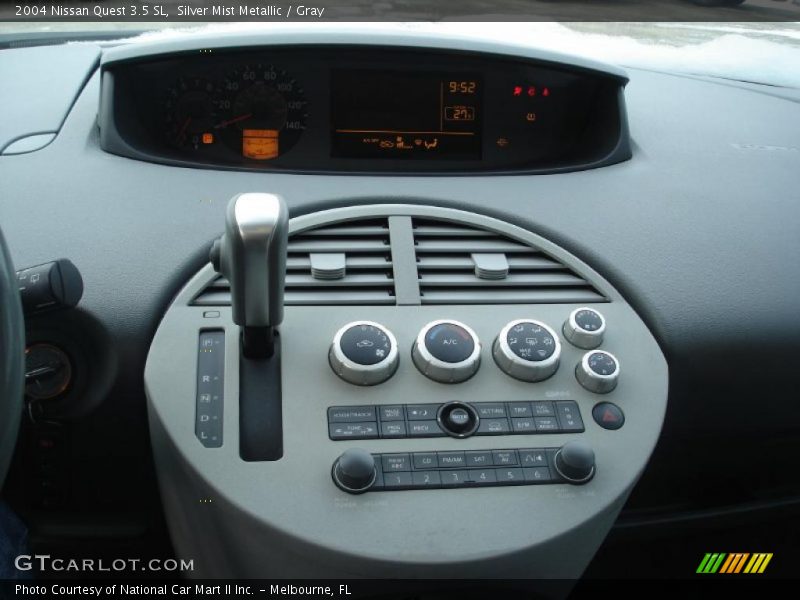 Controls of 2004 Quest 3.5 SL