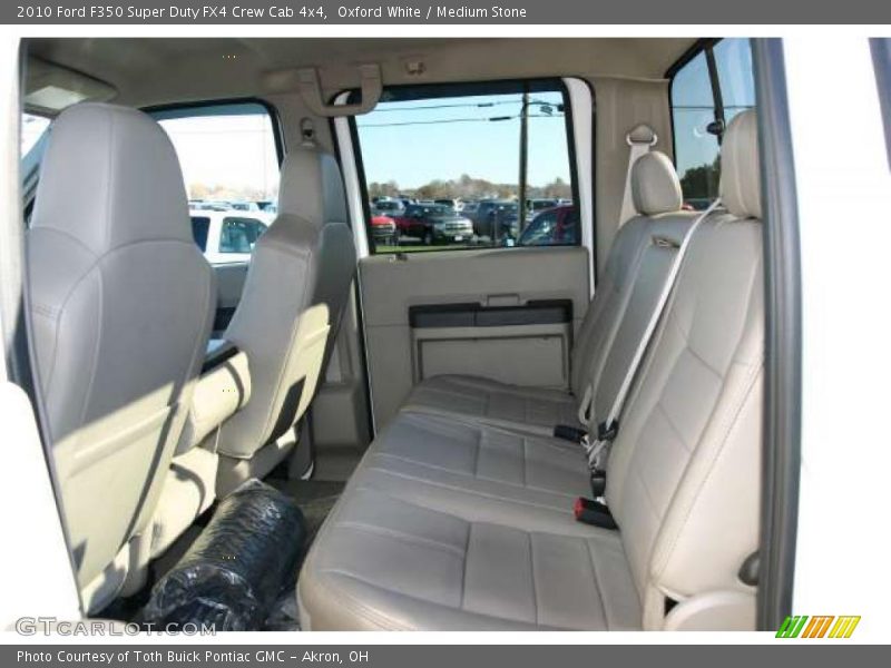 Oxford White / Medium Stone 2010 Ford F350 Super Duty FX4 Crew Cab 4x4