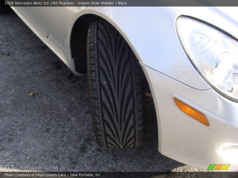 Iridium Silver Metallic / Black 2006 Mercedes-Benz SLK 280 Roadster