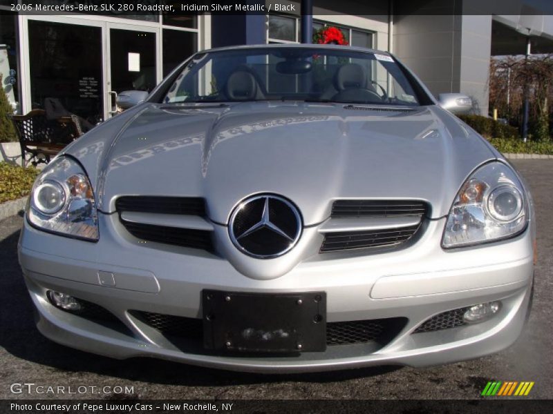Iridium Silver Metallic / Black 2006 Mercedes-Benz SLK 280 Roadster