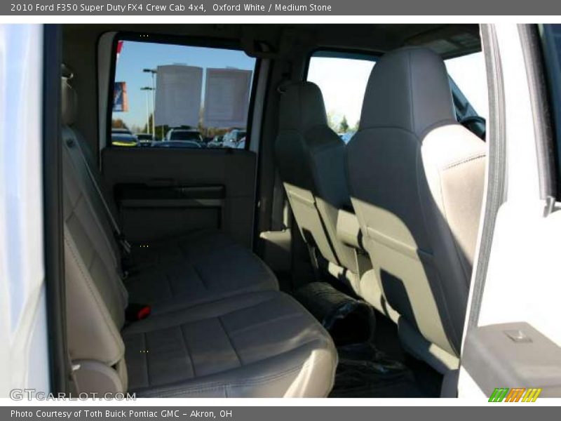 Oxford White / Medium Stone 2010 Ford F350 Super Duty FX4 Crew Cab 4x4