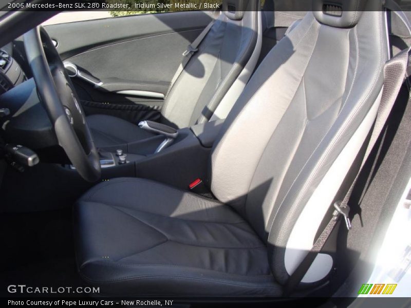 Iridium Silver Metallic / Black 2006 Mercedes-Benz SLK 280 Roadster