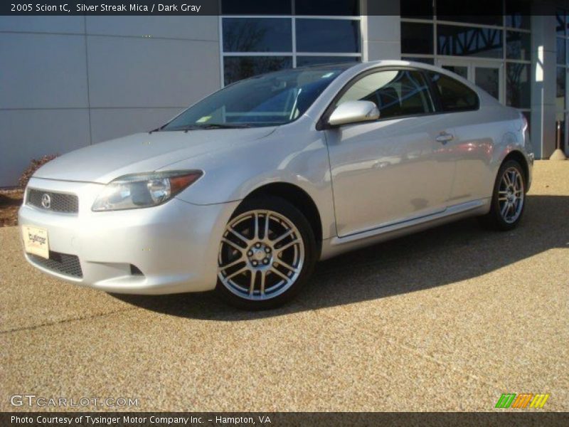 Silver Streak Mica / Dark Gray 2005 Scion tC